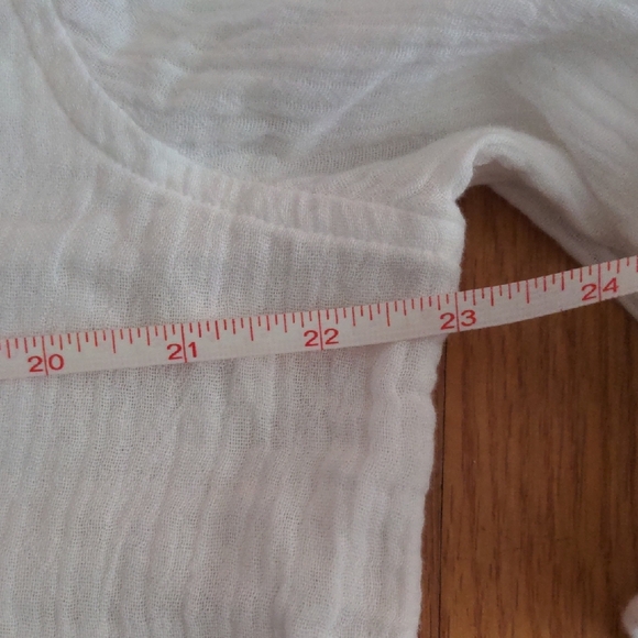 NEW WITH TAG beachlunchlounge White Casual Button Down Shirt - Picture 13 of 15